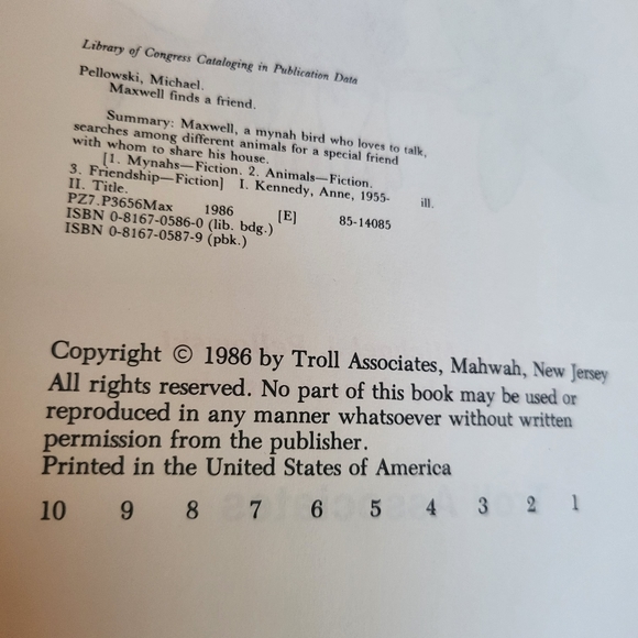 Vtg "Maxwell Finds A Friend" Read Along Cassete Combo~Troll Associates - Picture 2 of 2